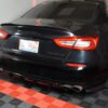 Maxton Bag diffuser splitter til Quattoporte Mk6 Non-facelift  Blank Sort - Image 4