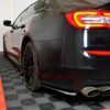 Maxton Bag diffuser splitter til Quattoporte Mk6 Non-facelift  Blank Sort - Image 5