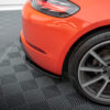 Maxton Bag diffuser splitter Til Cayman/Boxster 982/718   Blank Sort - Image 2