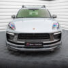 Maxton Frontsplitter Til Macan 95B FL2   Blank Sort - Image 4