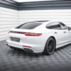 Maxton Bag diffuser splitter Til Panamera 971 Turbo  Blank Sort